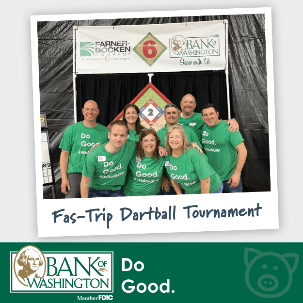 BOW employees at the Fas-Trip Dartball Tournament