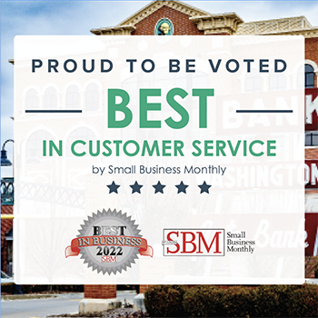 Proud to be voted Best in Customer Service by Small Business Monthly