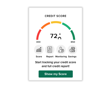 savvy money example of credit score