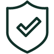 Shield with checkmark icon