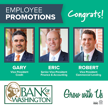 Employees Promotions Gary Tod, Eric Patke, Robert Vossbrink III