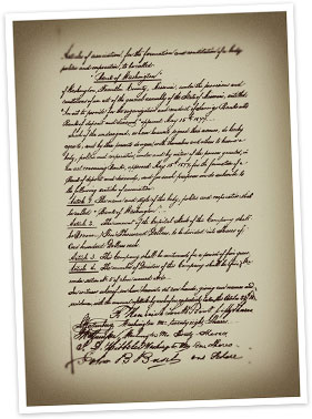 letter of establishment