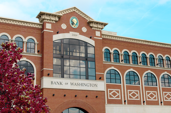 Bank of Washington Downtown branch