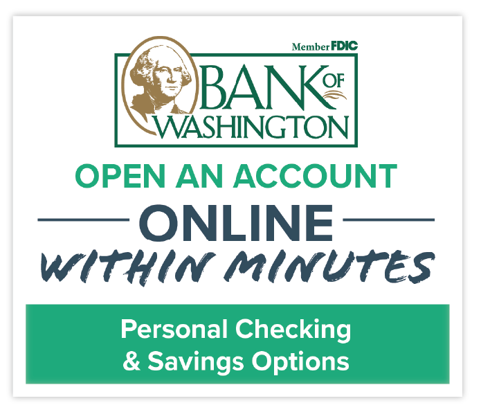 Open an account online within minutes