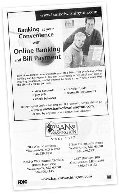 Online Banking ad