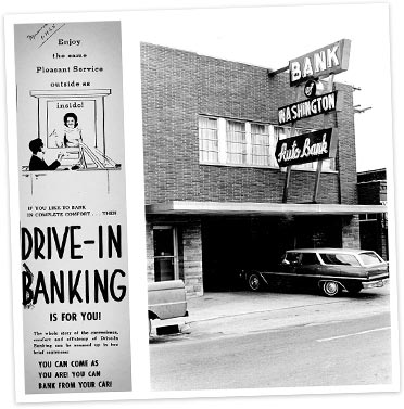 1959 Drive Up Teller Window